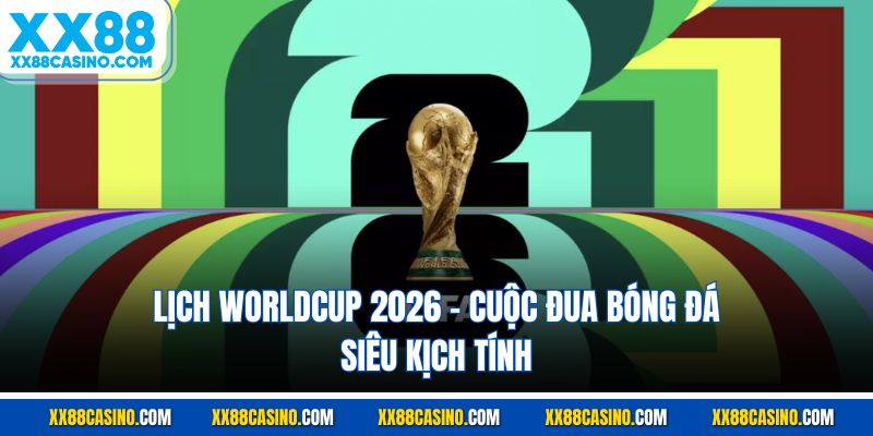 Lịch WorldCup 2026 - Cuộc Đua Bóng Đá Siêu Kịch Tính
